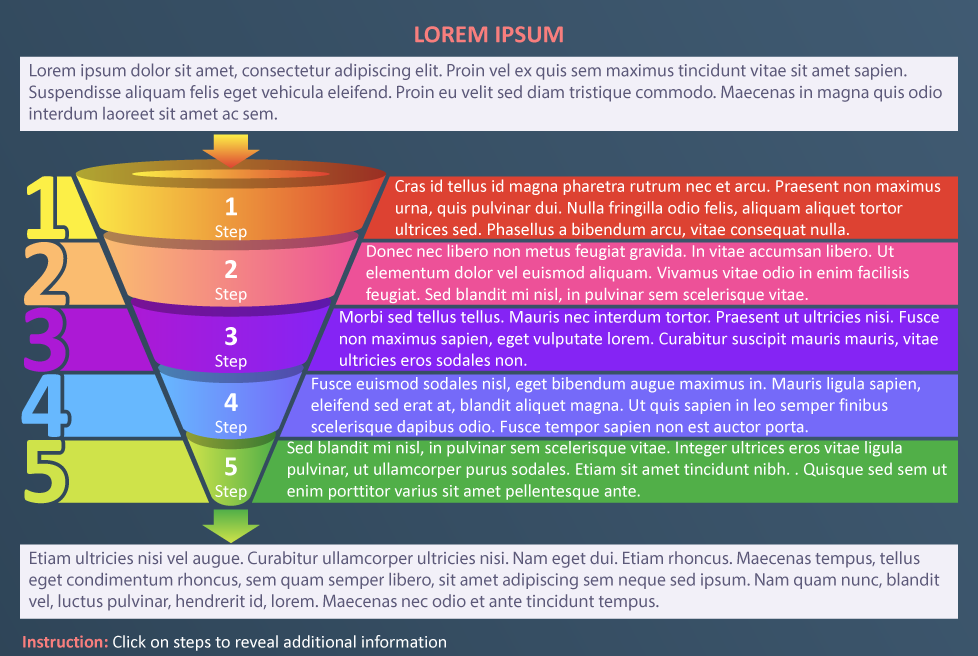 download free storyline template cone shaped diagram checkered